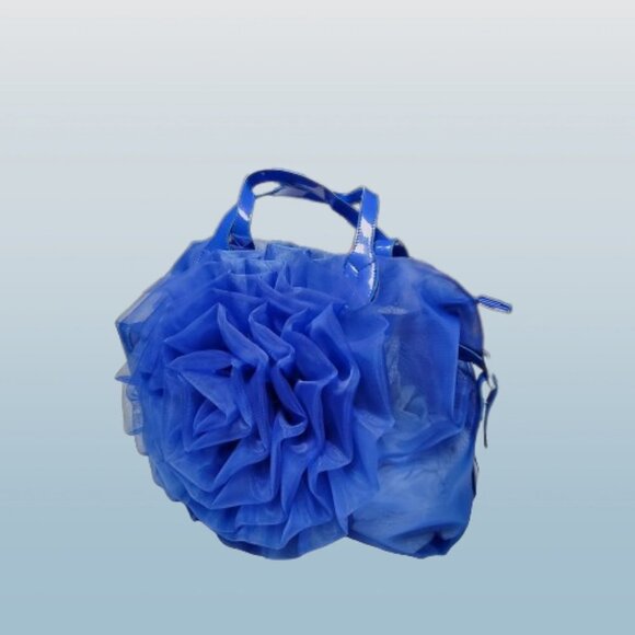 Blue Casual Tote Bag Travel or Overnight Bag with 2 additional pouches - Picture 7 of 7